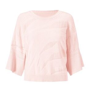 Cabi Pink Boxy Pullover Sweater size Small